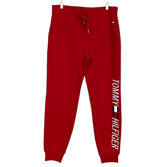 Tommy Hilfiger Pants - New Tommy Hilfiger Sport Red Sweatpants Size Large
